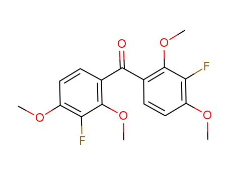 2,2',4,4'-tetramethoxy-3,3'-difluorobenzophenone