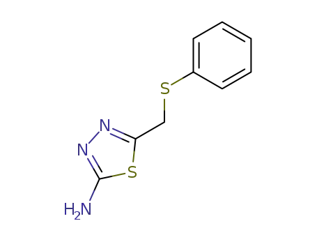 5-[(Phenylthio)methyl]-1,3,4-thiadiazol-2-amine