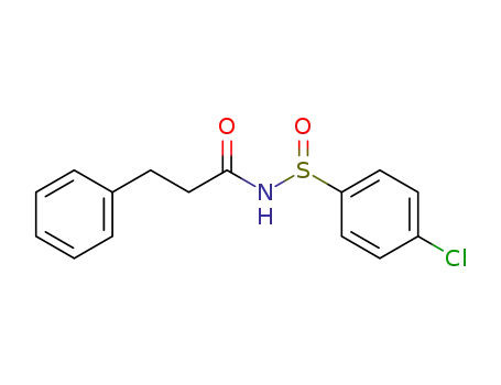 Benzenepropanamide, N-[(4-chlorophenyl)sulfinyl]-