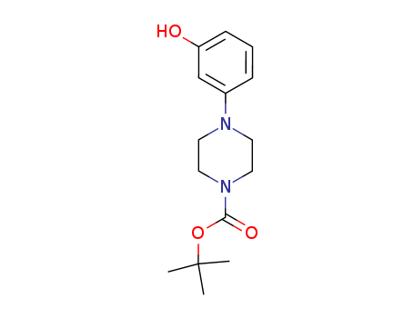 1-Piperazinecarboxylic acid, 4-(3-hydroxyphenyl)-, 1,1-dimethylethyl
ester