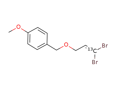 1-((3,3-dibromoallyloxy)methyl)-4-methoxybenzene