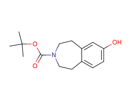 tert-butyl 7-hydroxy-2,3,4,5-tetrahydro-1H-3-benzazepine-3-carboxylate