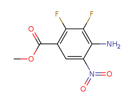4-Amino-2, 3-difluoro-5-nitrobenzoate