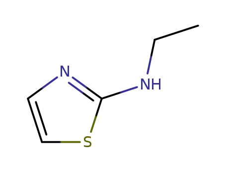 Molecular Structure of 13472-75-8 (ETHYL-THIAZOL-2-YL-AMINE)