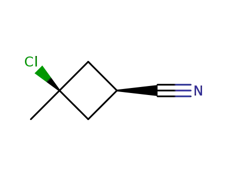 3-chloro-3-methylcyclobutanecarbonitrile