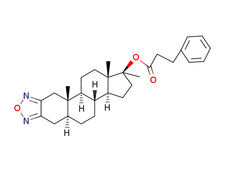 17α-methyl-17β-(3-phenyl-propionyloxy)-(5α)-androstano[2,3-<i>c</i>][1,2,5]oxadiazole