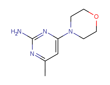2-Pyrimidinamine, 4-methyl-6-(4-morpholinyl)-