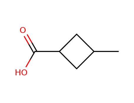 Molecular Structure of 57252-83-2 (3-methylcyclobutane-1-carboxylic acid)