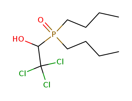 Ethanol, 2,2,2-trichloro-1-(dibutylphosphinyl)-