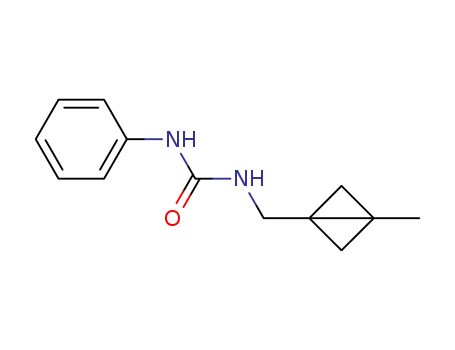 1-<3-Phenylureidomethyl>-3-methyl-bicyclo<1.1.0>butan