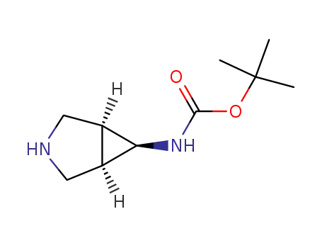 Molecular Structure of 134677-60-4 (Carbamic acid, (1alpha,5alpha,6beta)-3-azabicyclo[3.1.0]hex-6-yl-, 1,1-dimethylethyl ester)