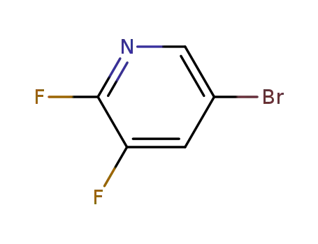 Molecular Structure of 89402-44-8 (5-BROMO-2,3-DIFLUOROPYRIDINE)