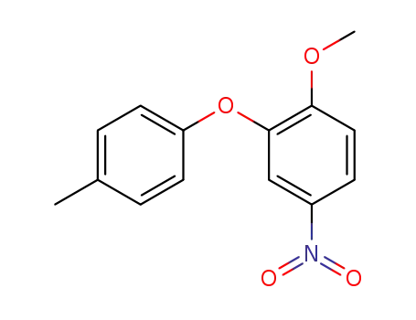 Benzene, 1-methoxy-2-(4-methylphenoxy)-4-nitro-