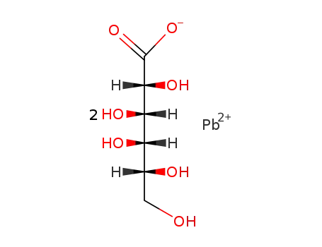 Molecular Structure of 60662-25-1 (D-galactonic acid ; lead (II)-compound)