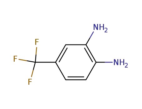 Molecular Structure of 368-71-8 (3,4-DIAMINOBENZOTRIFLUORIDE)