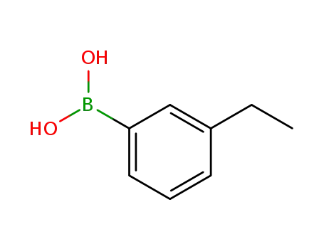 Molecular Structure of 90555-65-0 (3-ETHYLPHENYLBORONIC ACID)