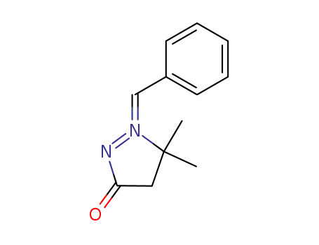 Molecular Structure of 42953-83-3 (1-benzylidene-5,5-dimethyl-3-oxopyrazolidin-1-ium-2-ide)