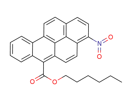 n-hexyl 3-nitrobenzo[a]pyrene-6-carboxylate