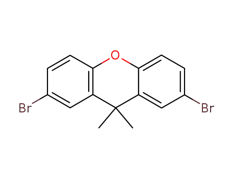 Molecular Structure of 705282-16-2 (2,7-dibromo-9,9-dimethylxanthene)