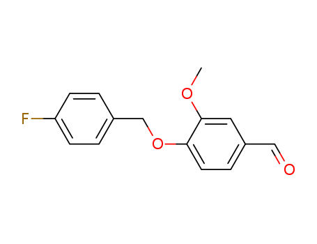 4-[(4-fluorophenyl)methoxy]-3-methoxybenzaldehyde