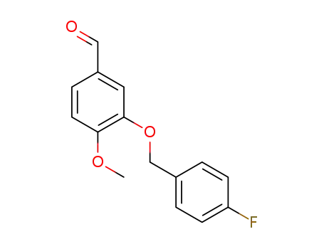 3-(4-플루오로-벤질록시)-4-메톡시-벤잘데하이드