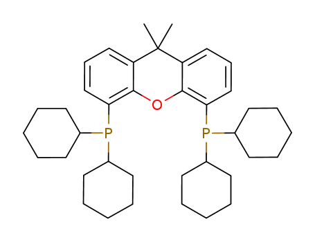 4,5-Bis(dicyclohexylphosphino)-9,10a-dihydro- 9,9-dimethyl-8aH-xanthene cas no. 940934-47-4 98%