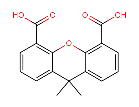 9H-Xanthene-4,5-dicarboxylic acid, 9,9-dimethyl-