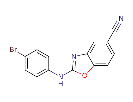 N<sub>2</sub>-(4-bromophenyl)-5-cyano-1,3-benzoxazol-2-amine