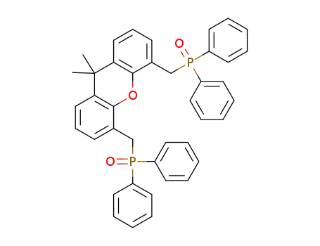 9,9-Dimethyl-4,5-bis(diphenylphosphinoylmethyl)-9H-xanthene