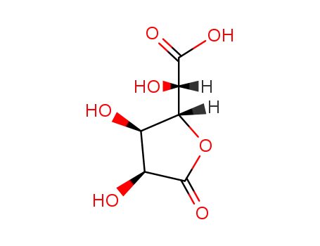Molecular Structure of 91547-67-0 (D-altraric acid-6=>3-lactone)