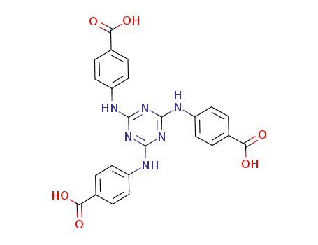 2,4,6-Tris[(p-carboxyphenyl)amino]-1,3,5-triazine