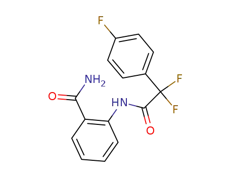 2-(2,2-difluoro-2-(4-fluorophenyl)acetamido)benzamide