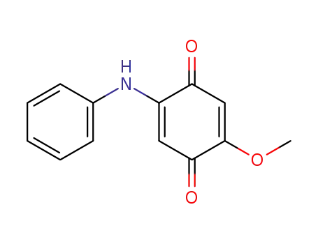 2,5-Cyclohexadiene-1,4-dione, 2-methoxy-5-(phenylamino)-