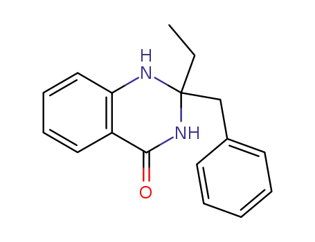 2-benzyl-2-ethyl-1,2,3,4-tetrahydroquinazolin-4-one
