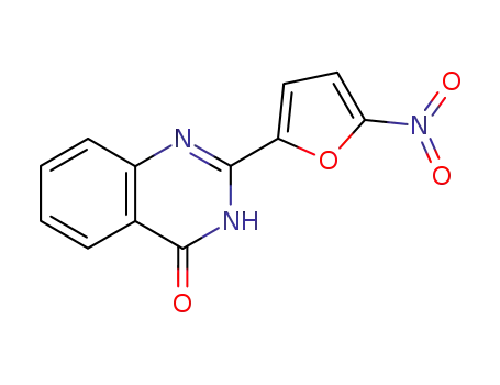 Molecular Structure of 6023-96-7 (2-(5-Nitrofuran-2-yl)quinazolin-4(3H)-one)