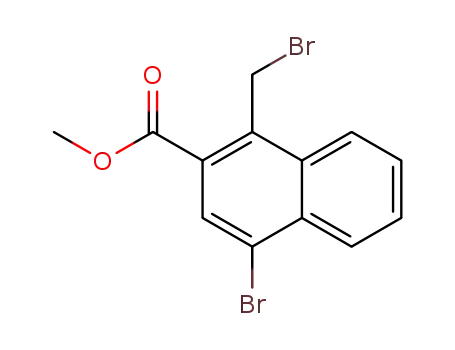 methyl 4-bromo-1-(bromomethyl)-2-naphthoate