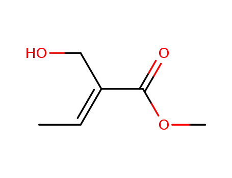 2-Butenoic acid, 2-(hydroxymethyl)-, methyl ester, (2E)-