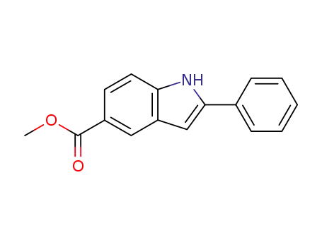 Methyl 2-phenyl-1H-indole-5-carboxylate