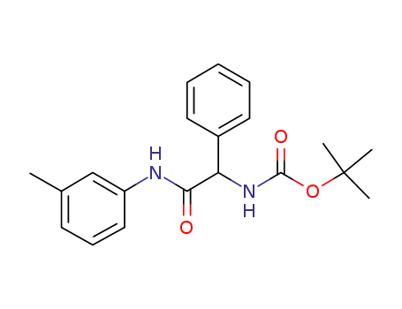 Carbamic acid, [2-[(3-methylphenyl)amino]-2-oxo-1-phenylethyl]-,
1,1-dimethylethyl ester