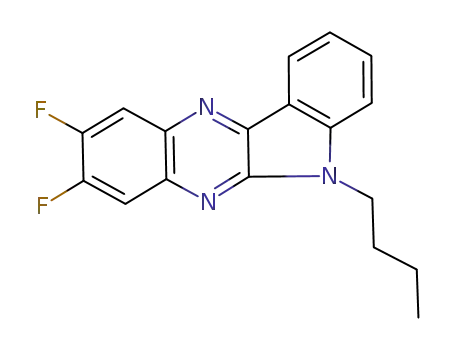 6-butyl-2,3-difluoro-6H-indolo[2,3-b]quinoxaline