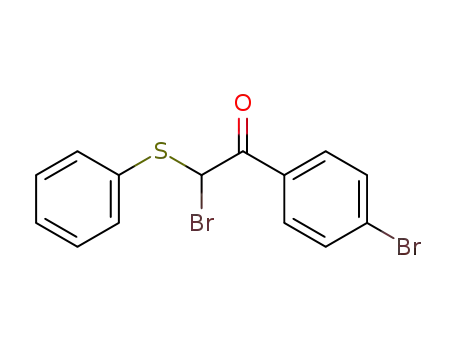 2-bromo-1-(4-bromo-phenyl)-2-phenylsulfanyl-ethanone