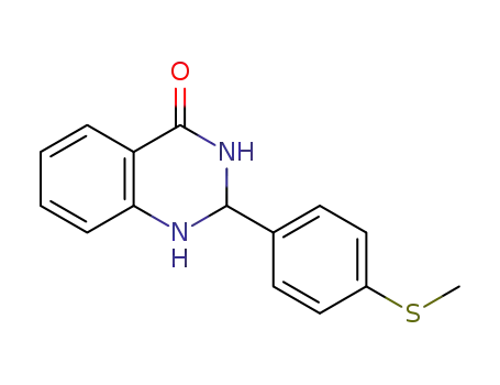 2-[4-(methylsulfanyl)phenyl]-2,3-dihydro-4(1H)-quinazolinone