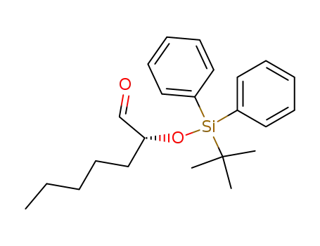 (S)-2-(tert-butyldiphenylsilyloxy)heptanal