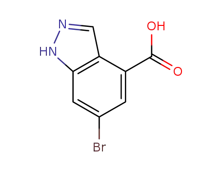 6-브로모-(1H)인다졸-4-카르복실산