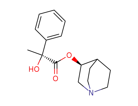 Molecular Structure of 107757-79-9 (3-quinuclidinyl atrolactate)