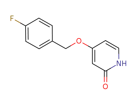 2(1H)-Pyridinone, 4-[(4-fluorophenyl)methoxy]-