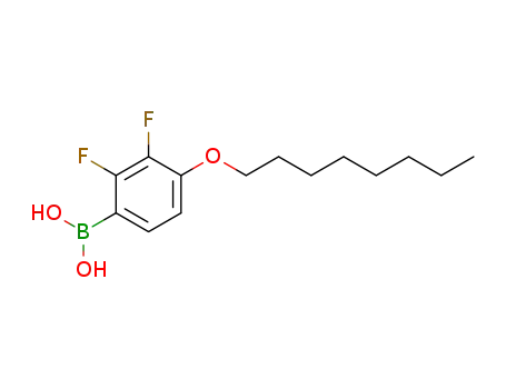 2,3-디플루오로-4-(옥틸옥시)-벤젠보론산