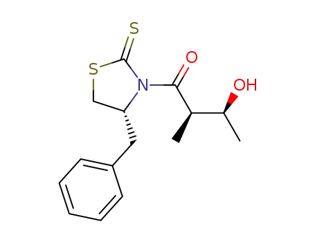 (2R,3S)-1-((R)-4-benzyl-2-thioxothiazolidin-3-yl)-3-hydroxy-2-methylbutan-1-one
