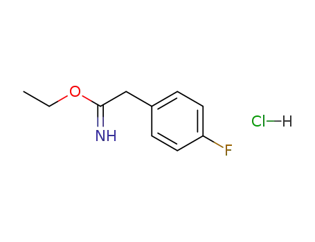 ethyl 2-(4 fluorophenyl)ethanimidoate hydrochloride