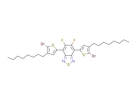 4,7-Bis(5-bromo-4-octylthiophen-2-yl)-5,6-difluorobenzo[c][1,2,5] thiadiazole